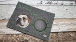 Tassenuntersetzer Tiermotiv englische Bulldogge